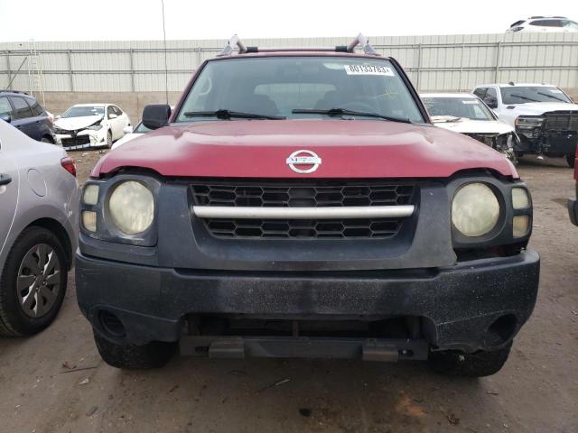 5N1ED28T83C687831 - 2003 NISSAN XTERRA XE RED photo 5