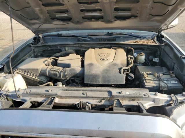 5TFCZ5AN3JX156522 - 2018 TOYOTA TACOMA DOUBLE CAB 银色 照片 11