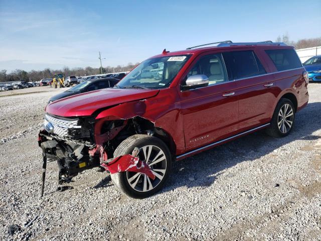 1FMJK1MT7LEA25716 - 2020 FORD EXPEDITION MAX PLATINUM RED photo 1