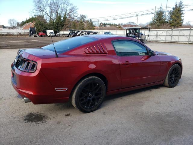 1ZVBP8AMXE5325492 - 2014 FORD MUSTANG RED photo 3