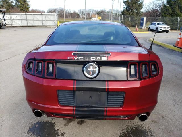 1ZVBP8AMXE5325492 - 2014 FORD MUSTANG RED photo 6