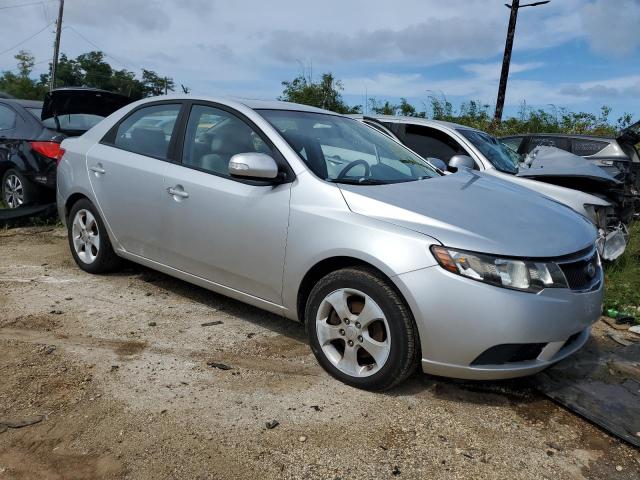 KNAFU4A28A5057232 - 2010 KIA FORTE EX SILVER photo 4