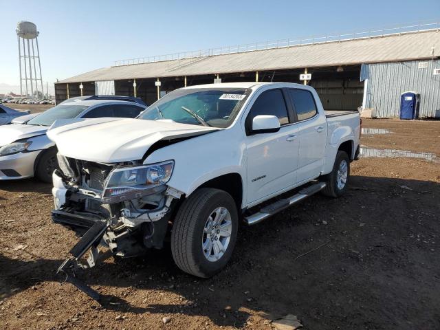 1GCGSCEN1K1314266 - 2019 CHEVROLET COLORADO LT WHITE photo 1