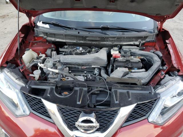 5N1AT2MVXFC886764 - 2015 NISSAN ROGUE S RED photo 12