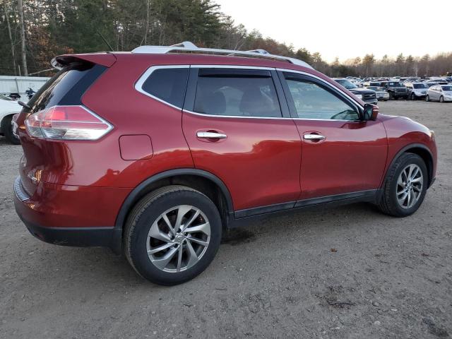 5N1AT2MVXFC886764 - 2015 NISSAN ROGUE S RED photo 3