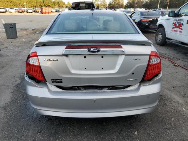 3FAHP0JG3CR117690 - 2012 FORD FUSION SEL SILVER photo 6