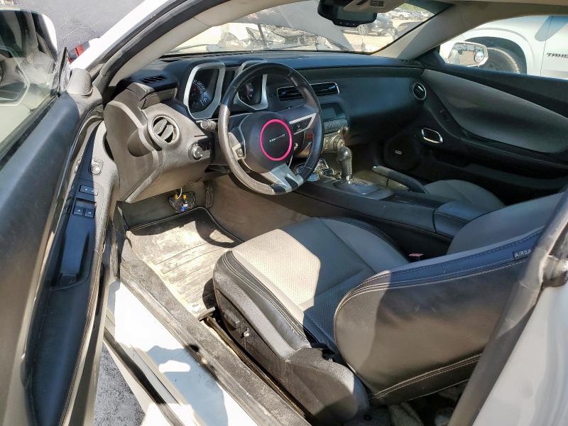 2G1FC1ED5B9210582 - 2011 CHEVROLET CAMARO LT Սպիտակ լուսանկար 9