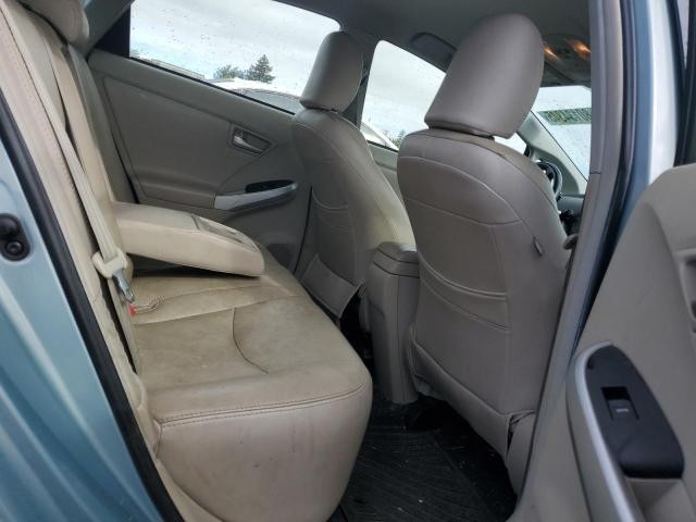 JTDKN3DUXC5507603 - 2012 TOYOTA PRIUS 青色 照片 10