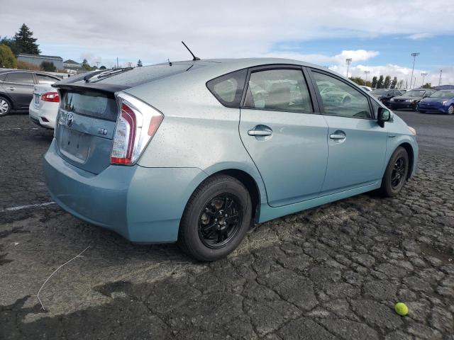 JTDKN3DUXC5507603 - 2012 TOYOTA PRIUS 青色 照片 3