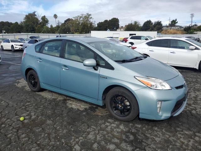 JTDKN3DUXC5507603 - 2012 TOYOTA PRIUS 青色 照片 4