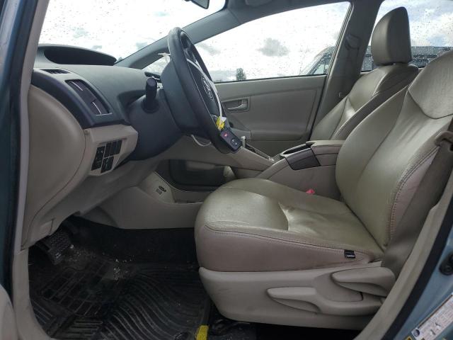 JTDKN3DUXC5507603 - 2012 TOYOTA PRIUS 青色 照片 7