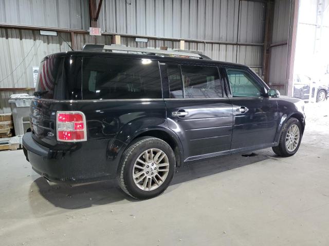 2FMGK5C89KBA17318 - 2019 FORD FLEX SEL Schwarz Foto 3