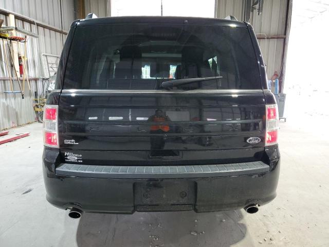 2FMGK5C89KBA17318 - 2019 FORD FLEX SEL Schwarz Foto 6