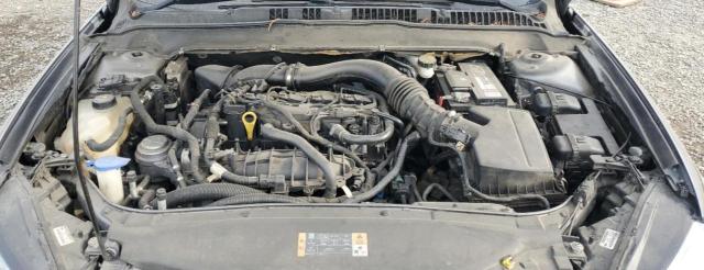 3FA6P0HR2DR126252 - 2013 FORD FUSION SE GRAY photo 11