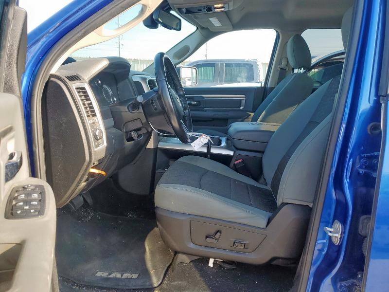 1C6RR6LT5KS549438 - 2019 RAM 1500 CLASS SLT Azul foto 7