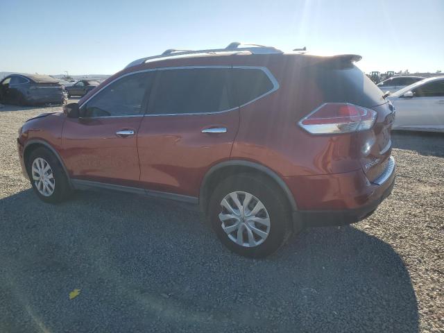 KNMAT2MT7GP662199 - 2016 NISSAN ROGUE S RED photo 2
