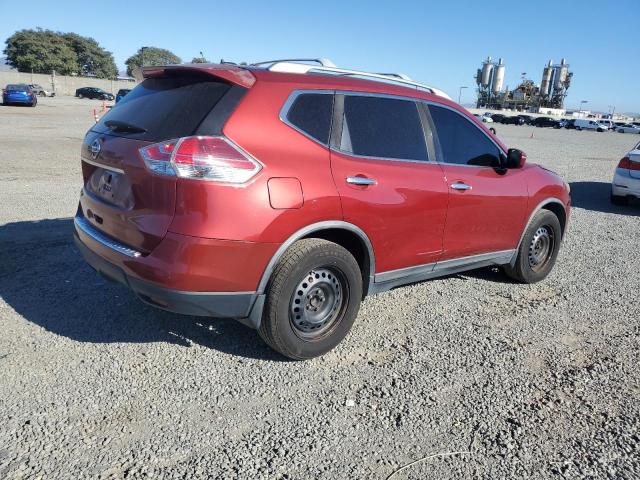 KNMAT2MT7GP662199 - 2016 NISSAN ROGUE S RED photo 3