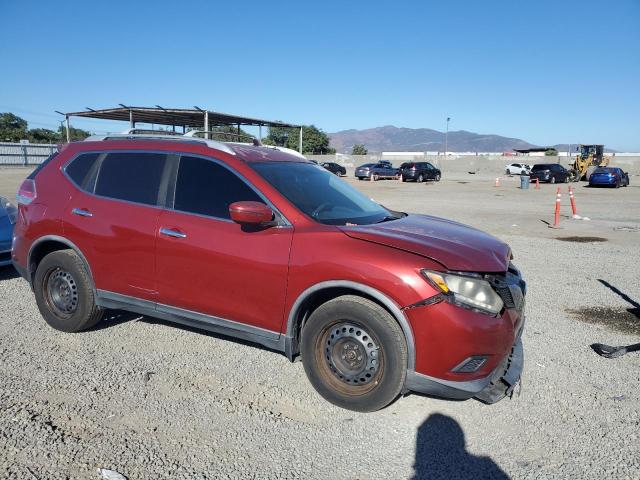 KNMAT2MT7GP662199 - 2016 NISSAN ROGUE S RED photo 4