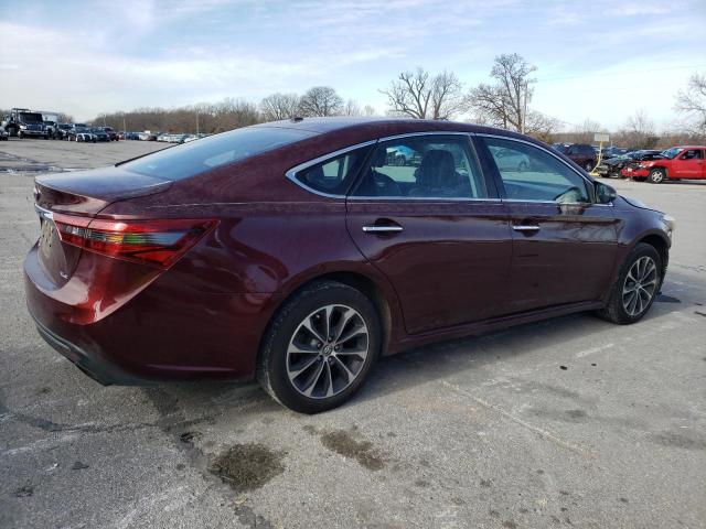 4T1BK1EBXGU197230 - 2016 TOYOTA AVALON XLE BURGUNDY photo 3