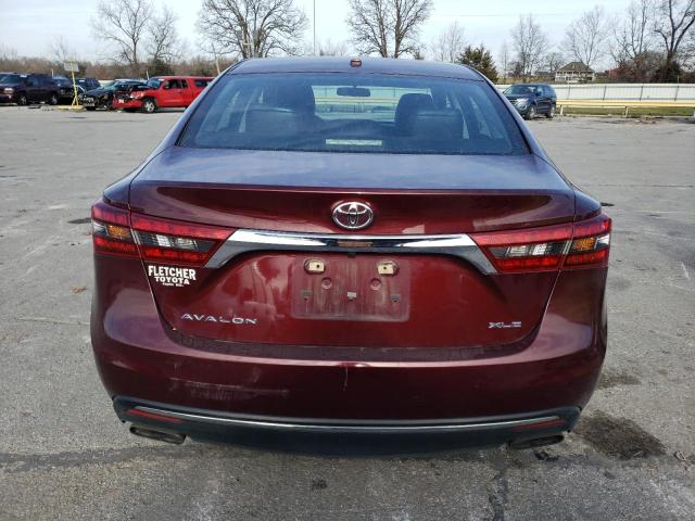 4T1BK1EBXGU197230 - 2016 TOYOTA AVALON XLE BURGUNDY photo 6