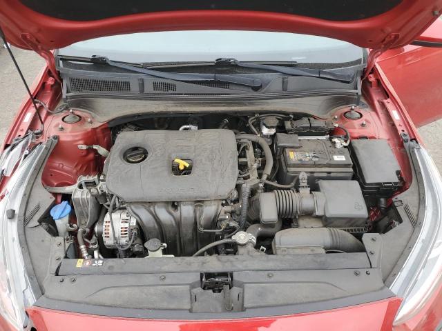 3KPF24AD5KE137359 - 2019 KIA FORTE FE RED photo 11