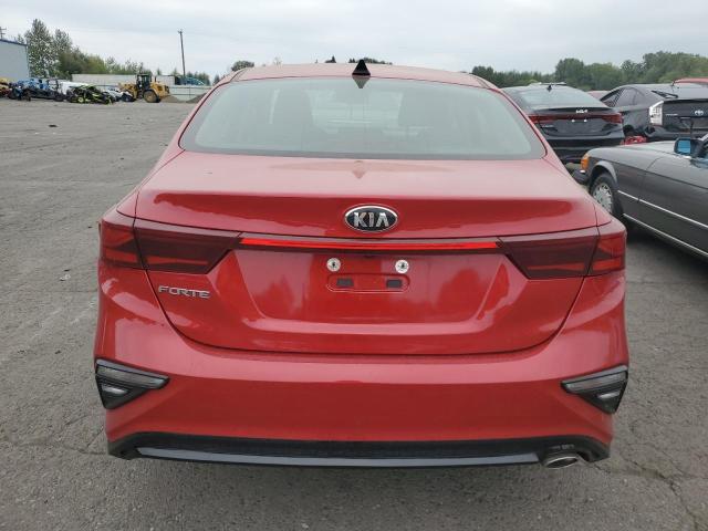 3KPF24AD5KE137359 - 2019 KIA FORTE FE RED photo 6