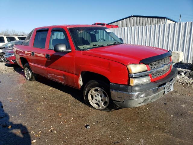 3GNEC12T64G344516 - 2004 CHEVROLET AVALANCHE C1500 RED photo 4