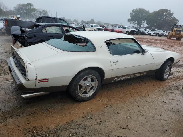 2U87K9N120105 - 1979 PONTIAC FIREBIRD WHITE photo 3