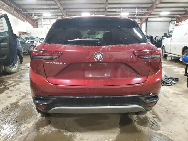 LRBFZNR43ND027792 - 2022 BUICK ENVISION ESSENCE RED photo 6