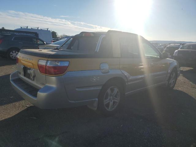 4S4BT61CX37100657 - 2003 SUBARU BAJA YELLOW photo 3