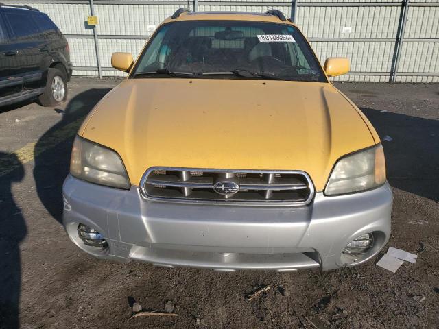 4S4BT61CX37100657 - 2003 SUBARU BAJA YELLOW photo 5