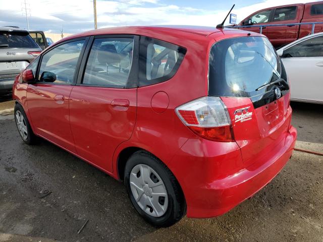 JHMGE8H3XDC075479 - 2013 HONDA FIT RED photo 2