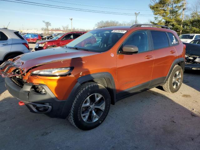 1C4PJMBSXGW278493 - 2016 JEEP CHEROKEE TRAILHAWK BURN photo 1