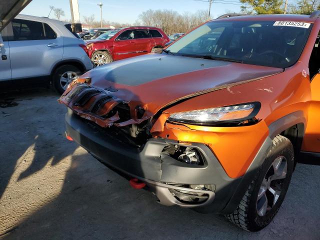 1C4PJMBSXGW278493 - 2016 JEEP CHEROKEE TRAILHAWK BURN photo 12