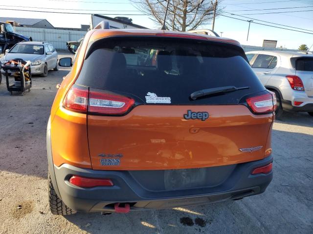 1C4PJMBSXGW278493 - 2016 JEEP CHEROKEE TRAILHAWK BURN photo 6