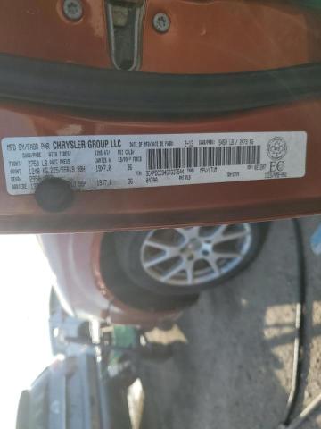 3C4PDCCG4DT637544 - 2013 DODGE JOURNEY SXT ნარინჯისფერი ფოტო 13