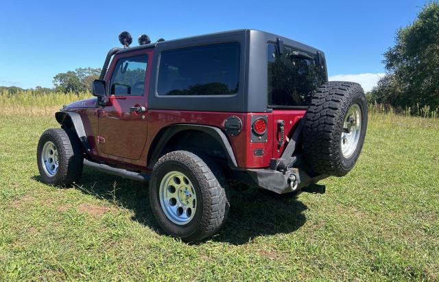 1C4AJWAG7CL105511 - 2012 JEEP WRANGLER SPORT RED photo 3