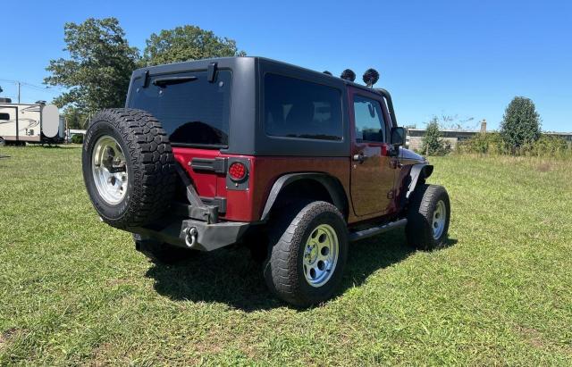 1C4AJWAG7CL105511 - 2012 JEEP WRANGLER SPORT RED photo 4