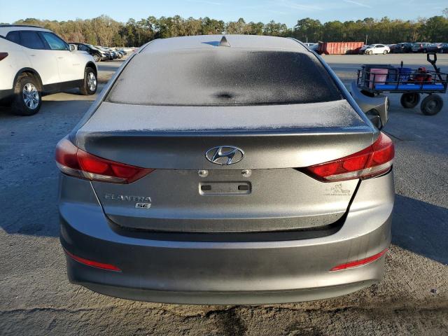 KMHD74LF6HU397511 - 2017 HYUNDAI ELANTRA SE GRAY photo 6