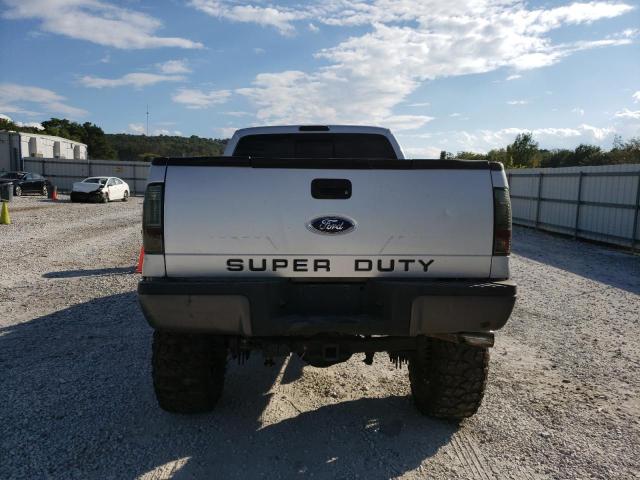 1FTSW21R78EB65669 - 2008 FORD F250 SUPER DUTY SILVER photo 6