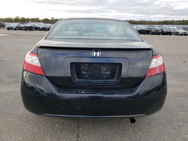 2HGFG11847H574351 - 2007 HONDA CIVIC EX BLACK photo 6