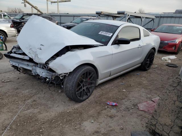 1ZVBP8AM4E5311409 - 2014 FORD MUSTANG WHITE photo 1