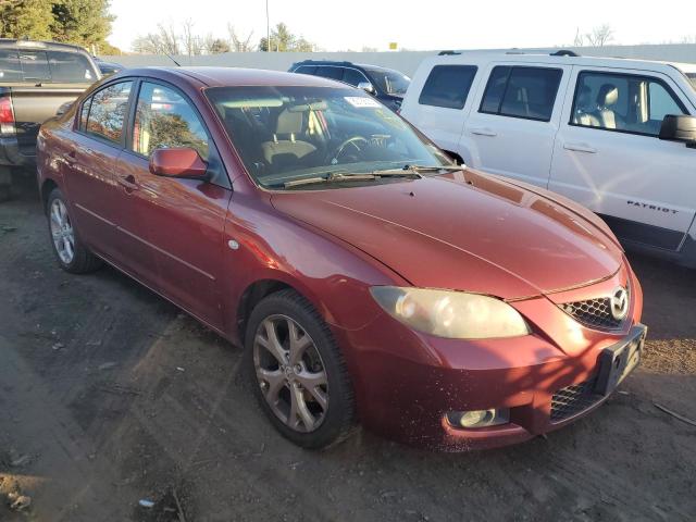 JM1BK32G381185553 - 2008 MAZDA 3 I RED photo 4