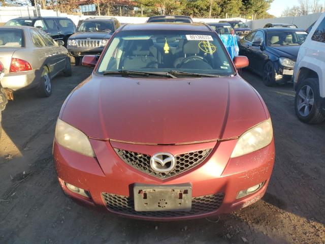 JM1BK32G381185553 - 2008 MAZDA 3 I RED photo 5