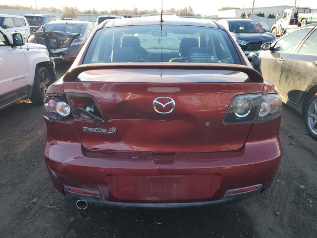 JM1BK32G381185553 - 2008 MAZDA 3 I RED photo 6