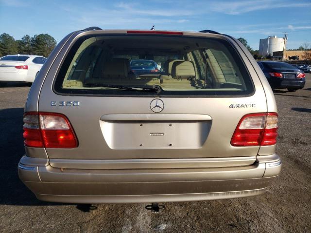 WDBJH82J1YX033026 - 2000 MERCEDES-BENZ E 320 4MATIC GOLD photo 6