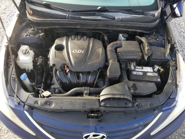 5NPEB4AC4EH815537 - 2014 HYUNDAI SONATA GLS BLUE photo 11