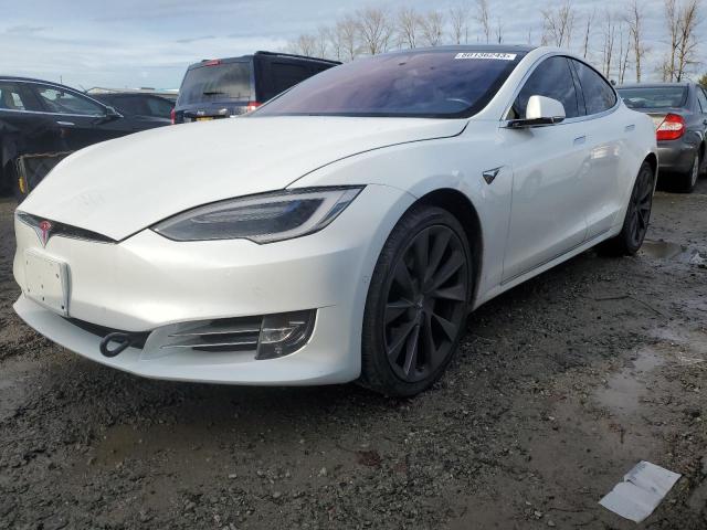 5YJSA1E22JF258657 - 2018 TESLA MODEL S Սպիտակ լուսանկար 1