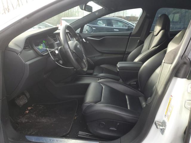 5YJSA1E22JF258657 - 2018 TESLA MODEL S Սպիտակ լուսանկար 7