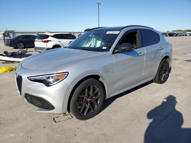 ZASPAKBN9L7C74297 - 2020 ALFA ROMEO STELVIO TI SILVER photo 1